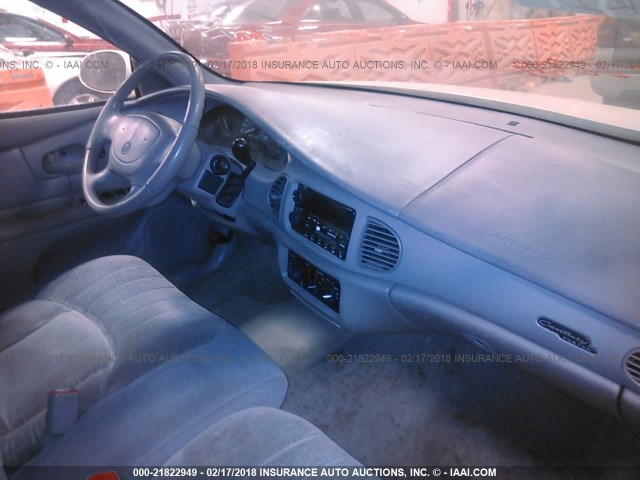 2G4WS52JX11303604 - 2001 BUICK CENTURY CUSTOM WHITE photo 5