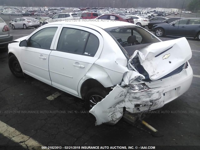 1G1AD5F57A7214851 - 2010 CHEVROLET COBALT 1LT WHITE photo 3