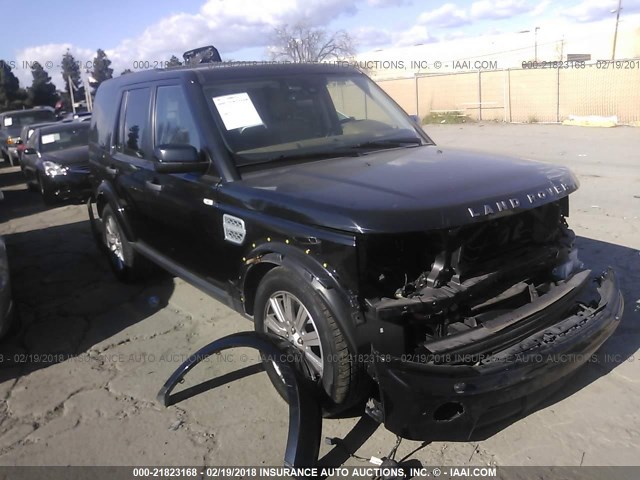 SALAK2D40CA610964 - 2012 LAND ROVER LR4 HSE LUXURY შავი ფოტო 1