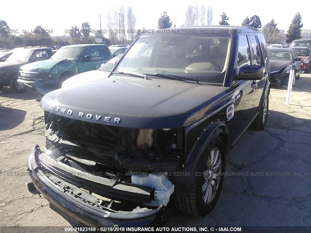 SALAK2D40CA610964 - 2012 LAND ROVER LR4 HSE LUXURY შავი ფოტო 2