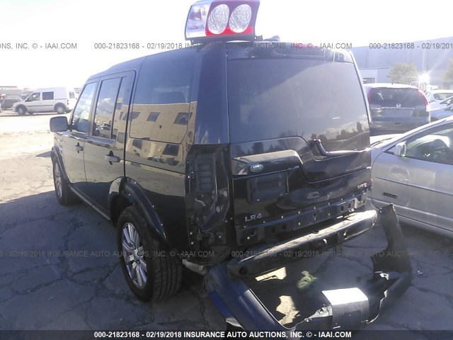 SALAK2D40CA610964 - 2012 LAND ROVER LR4 HSE LUXURY შავი ფოტო 3