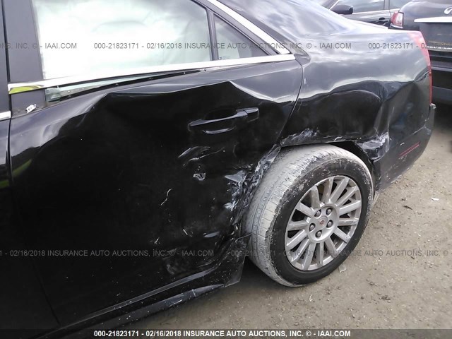 1G6DA5E58C0116926 - 2012 CADILLAC CTS BLACK photo 6