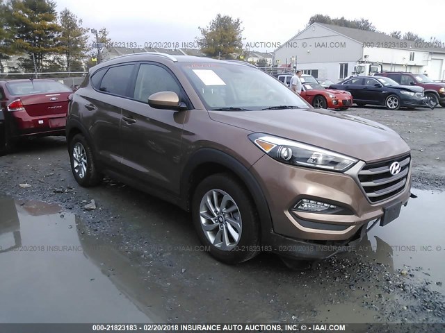 KM8J3CA43GU187831 - 2016 HYUNDAI TUCSON LIMITED/SPORT AND ECO/SE BROWN photo 1