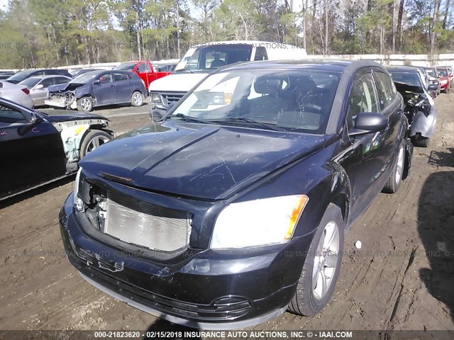 1B3CB4HA6AD650958 - 2010 DODGE CALIBER SXT BLACK photo 2