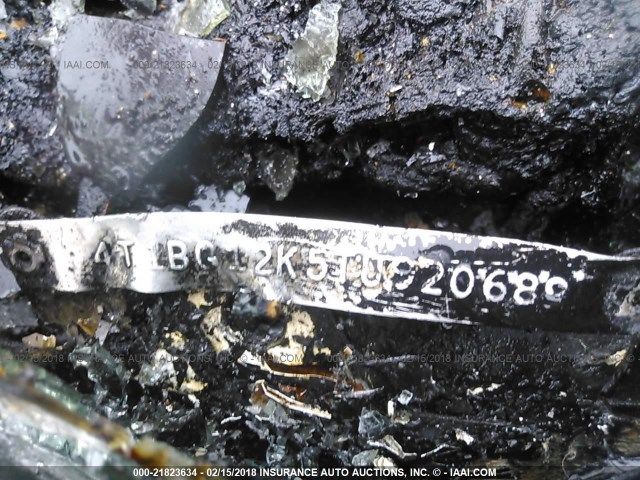 4T1BG12K5TU920689 - 1996 TOYOTA CAMRY DX/LE/XLE WHITE photo 9