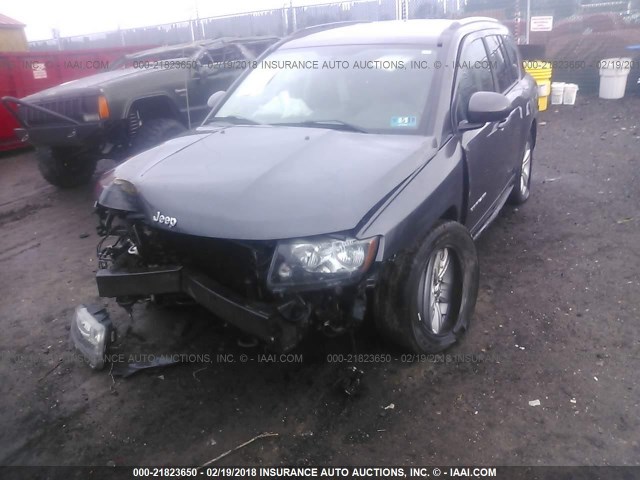 1C4NJDEB5FD365148 - 2015 JEEP COMPASS LATITUDE 灰色 照片 6