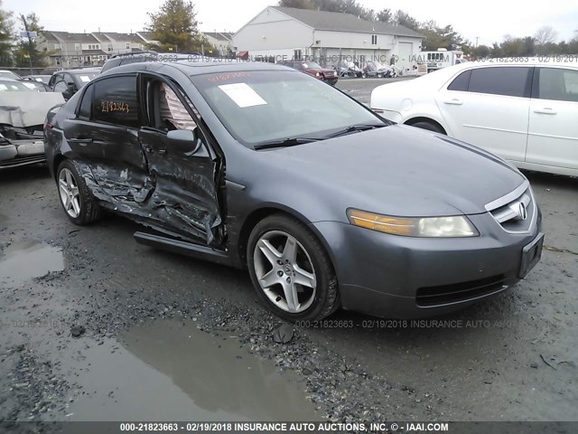 19UUA66295A013729 - 2005 ACURA TL GRAY photo 1