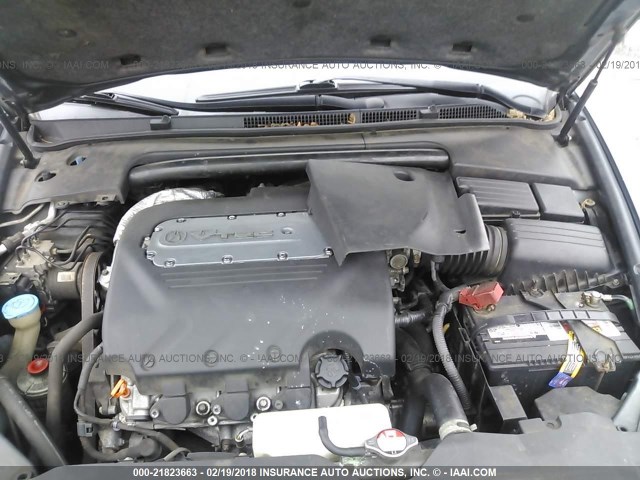 19UUA66295A013729 - 2005 ACURA TL GRAY photo 10