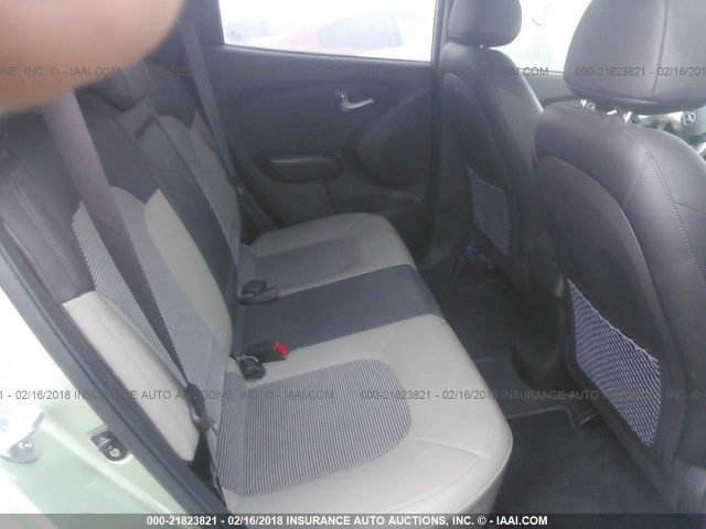 KM8JU3AC2CU324272 - 2012 HYUNDAI TUCSON GLS/LIMITED 绿色 照片 8