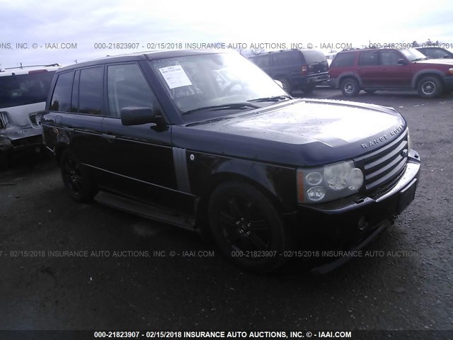 SALME15476A225872 - 2006 LAND ROVER RANGE ROVER HSE BLACK photo 1