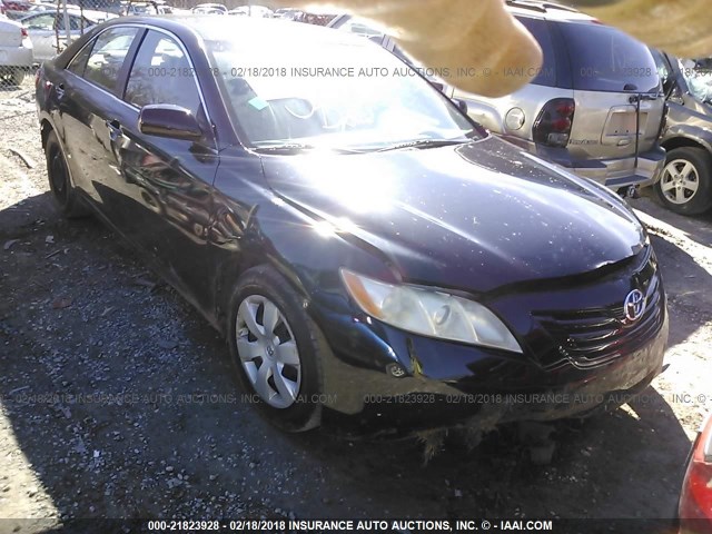 4T1BE46K09U852652 - 2009 TOYOTA CAMRY SE/LE/XLE BLACK photo 1