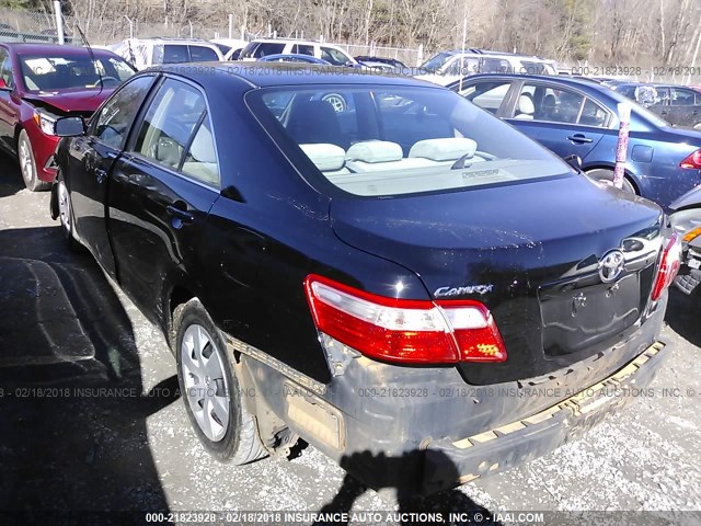 4T1BE46K09U852652 - 2009 TOYOTA CAMRY SE/LE/XLE Черный фото 3