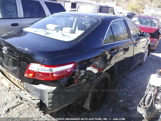4T1BE46K09U852652 - 2009 TOYOTA CAMRY SE/LE/XLE Черный фото 4