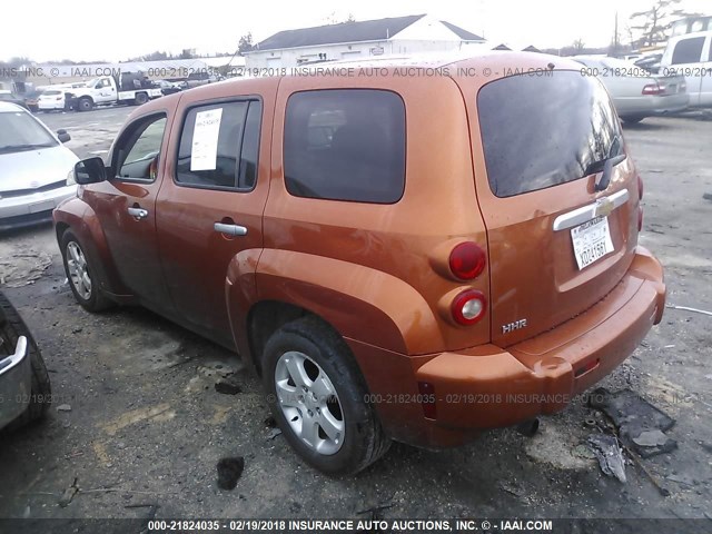 3GNDA23D06S614290 - 2006 CHEVROLET HHR LT ORANGE photo 3