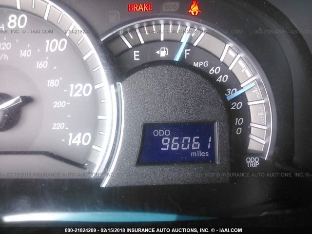 4T1BF1FK9CU174082 - 2012 TOYOTA CAMRY SE/LE/XLE BLACK photo 7