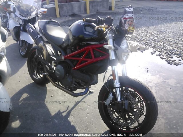 ZDM1RANN2CB054921 - 2012 DUCATI MONSTER 796 BLACK photo 1