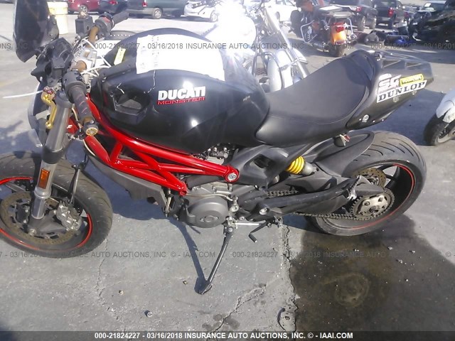 ZDM1RANN2CB054921 - 2012 DUCATI MONSTER 796 BLACK photo 9