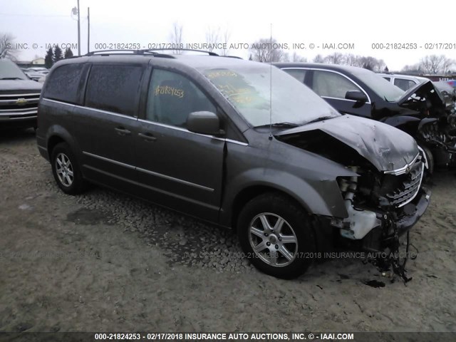 2A4RR5D19AR241103 - 2010 CHRYSLER TOWN & COUNTRY TOURING GRAY photo 1