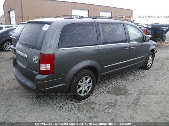 2A4RR5D19AR241103 - 2010 CHRYSLER TOWN & COUNTRY TOURING GRAY photo 4