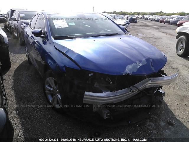 1C3CCCAB8FN634954 - 2015 CHRYSLER 200 LIMITED BLUE photo 1