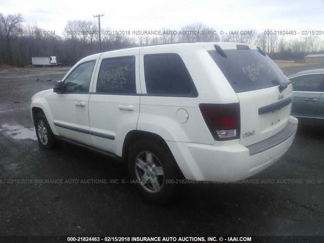 1J8GR48K67C639034 - 2007 JEEP GRAND CHEROKEE LAREDO/COLUMBIA/FREEDOM 白色 照片 3