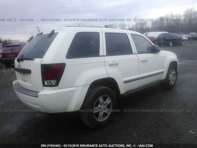 1J8GR48K67C639034 - 2007 JEEP GRAND CHEROKEE LAREDO/COLUMBIA/FREEDOM 白色 照片 4
