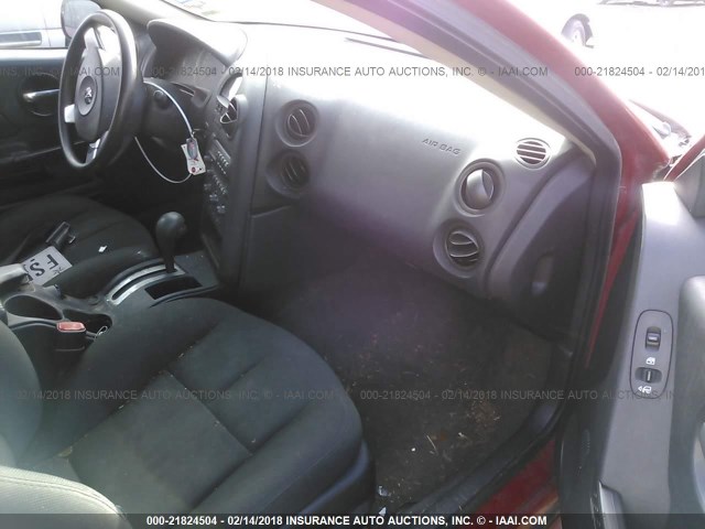 2G2WP552471125244 - 2007 PONTIAC GRAND PRIX RED photo 5