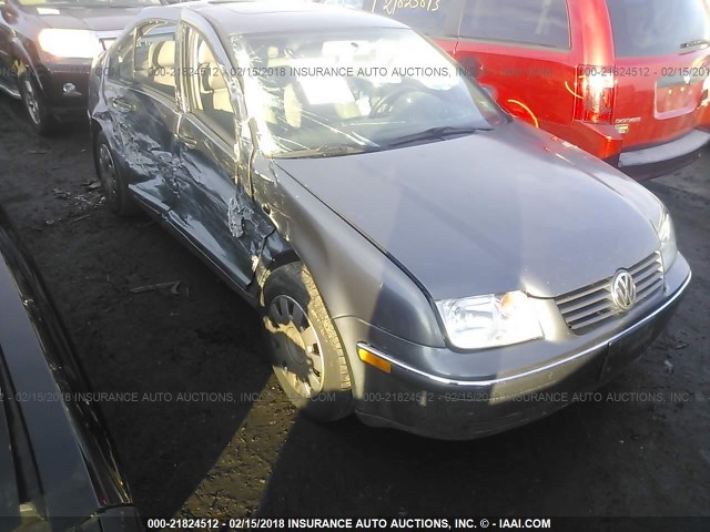 3VWSR69M95M038352 - 2005 VOLKSWAGEN JETTA GLS TDI GRAY photo 1