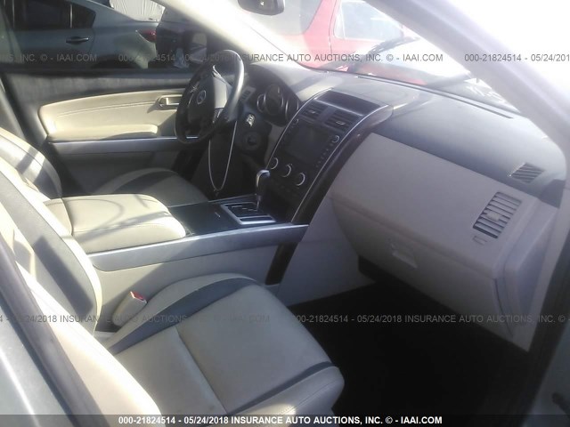 JM3TB28A090167382 - 2009 MAZDA CX-9 GRAY photo 5