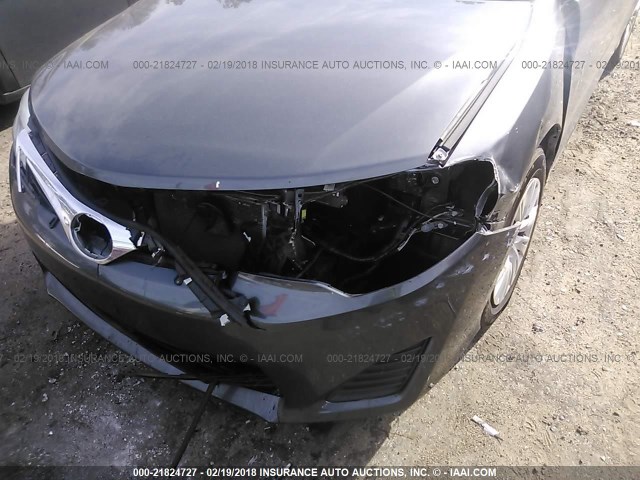 4T4BF1FK0DR280959 - 2013 TOYOTA CAMRY L/SE/LE/XLE 灰色 照片 6