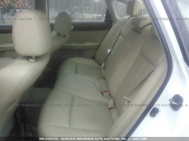 JNKAY01F27M462500 - 2007 INFINITI M35 SPORT WHITE photo 8