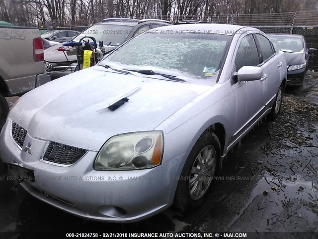 4A3AB36S66E022814 - 2006 MITSUBISHI GALANT LS MEDIUM SILVER photo 2