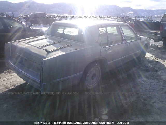 1G6CB53BXN4269174 - 1992 CADILLAC FLEETWOOD GOLD photo 4