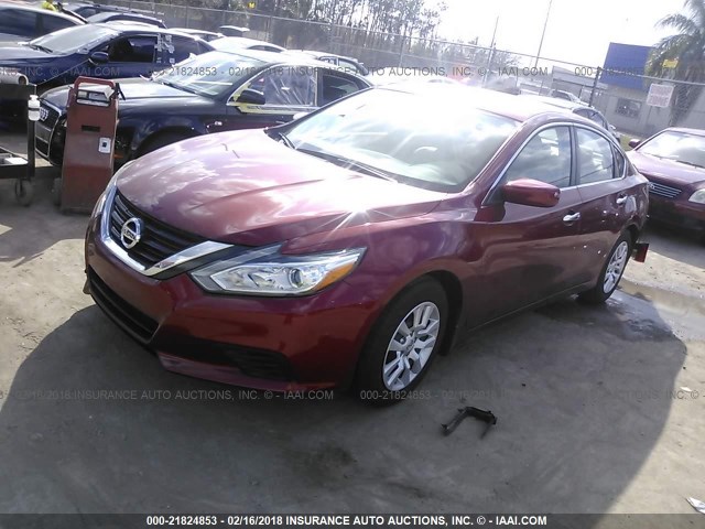 1N4AL3AP2GC236608 - 2016 NISSAN ALTIMA 2.5/S/SV/SL/SR RED photo 2