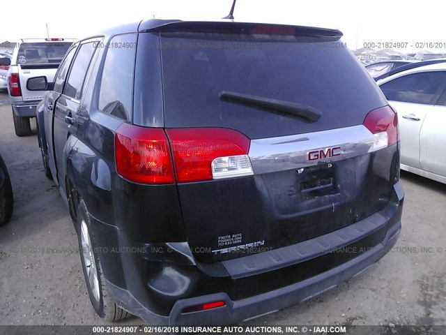 2CTALMEC9B6220094 - 2011 GMC TERRAIN SLE BLACK photo 3