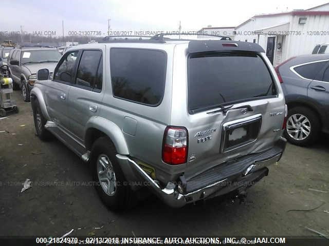 JT3HN86R029074417 - 2002 TOYOTA 4RUNNER SR5 SILVER photo 3