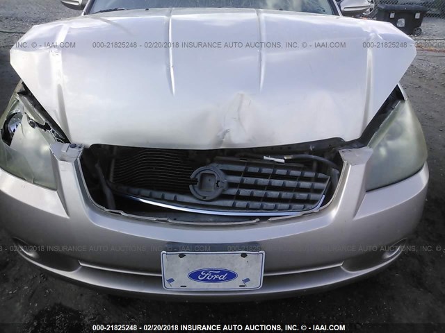 1N4AL11D35C145810 - 2005 NISSAN ALTIMA S/SL TAN photo 6