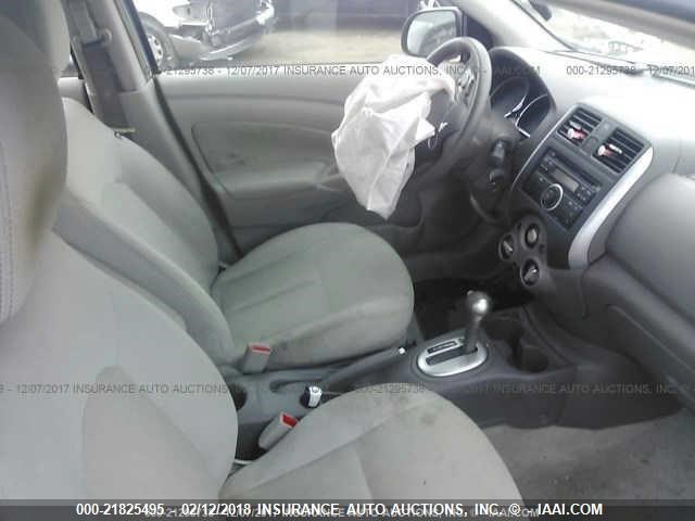 3N1CN7AP5EL835978 - 2014 NISSAN VERSA S/S PLUS/SV/SL SILVER photo 5