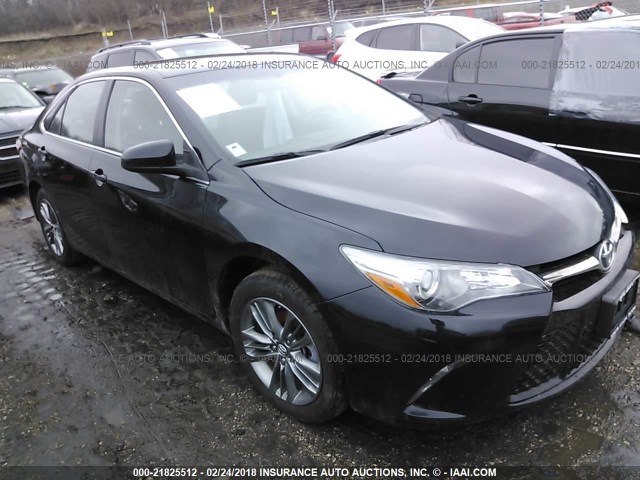 4T1BF1FK5HU359382 - 2017 TOYOTA CAMRY LE/XLE/SE/XSE BLACK photo 1