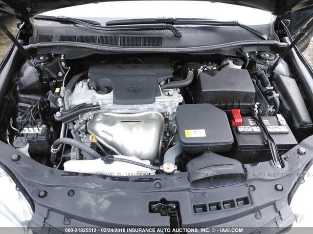 4T1BF1FK5HU359382 - 2017 TOYOTA CAMRY LE/XLE/SE/XSE BLACK photo 10