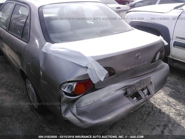1NXBR12E6WZ053926 - 1998 TOYOTA COROLLA VE/CE/LE 米色 照片 6