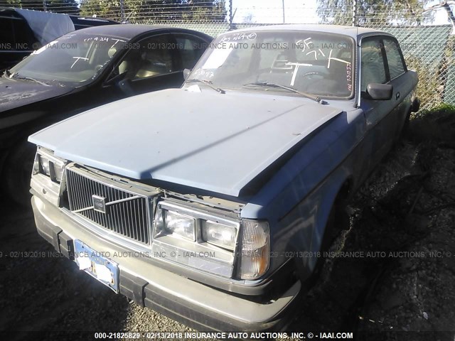 YV1AX4920C1216709 - 1982 VOLVO 242 DL BLUE photo 2