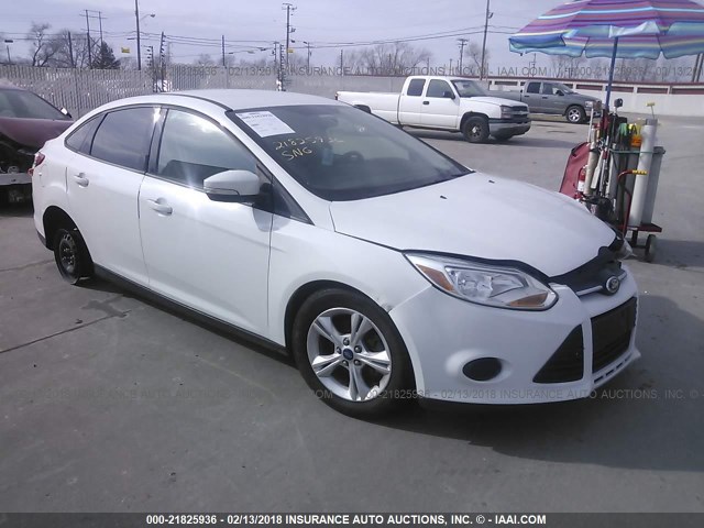 1FADP3F21DL125218 - 2013 FORD FOCUS WHITE photo 1