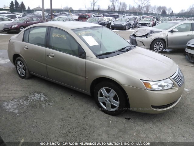 1G8AJ55F07Z111613 - 2007 SATURN ION LEVEL 2 GOLD photo 1