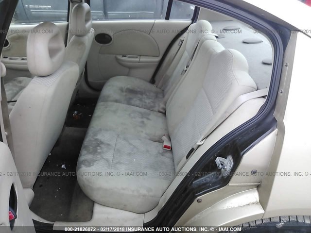 1G8AJ55F07Z111613 - 2007 SATURN ION LEVEL 2 GOLD photo 8