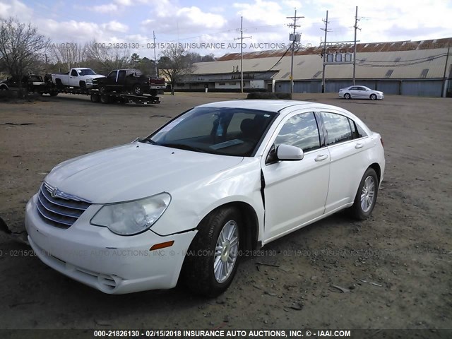 1C3LC56K88N214487 - 2008 CHRYSLER SEBRING TOURING WHITE photo 2