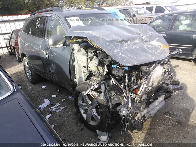 KM8NU13C88U050554 - 2008 HYUNDAI VERACRUZ GLS/SE/LIMITED GRAY photo 1