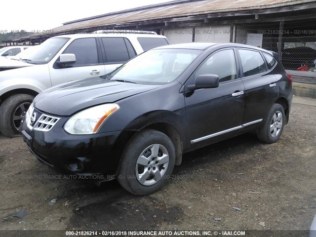 JN8AS5MT3BW576928 - 2011 NISSAN ROGUE S/SV/KROM BLACK photo 2