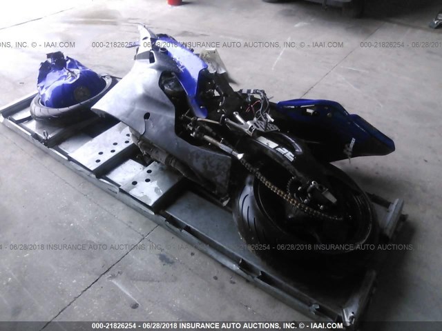 JYARJ12EX7A013485 - 2007 YAMAHA YZFR6 L BLUE photo 3