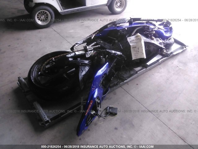 JYARJ12EX7A013485 - 2007 YAMAHA YZFR6 L BLUE photo 4